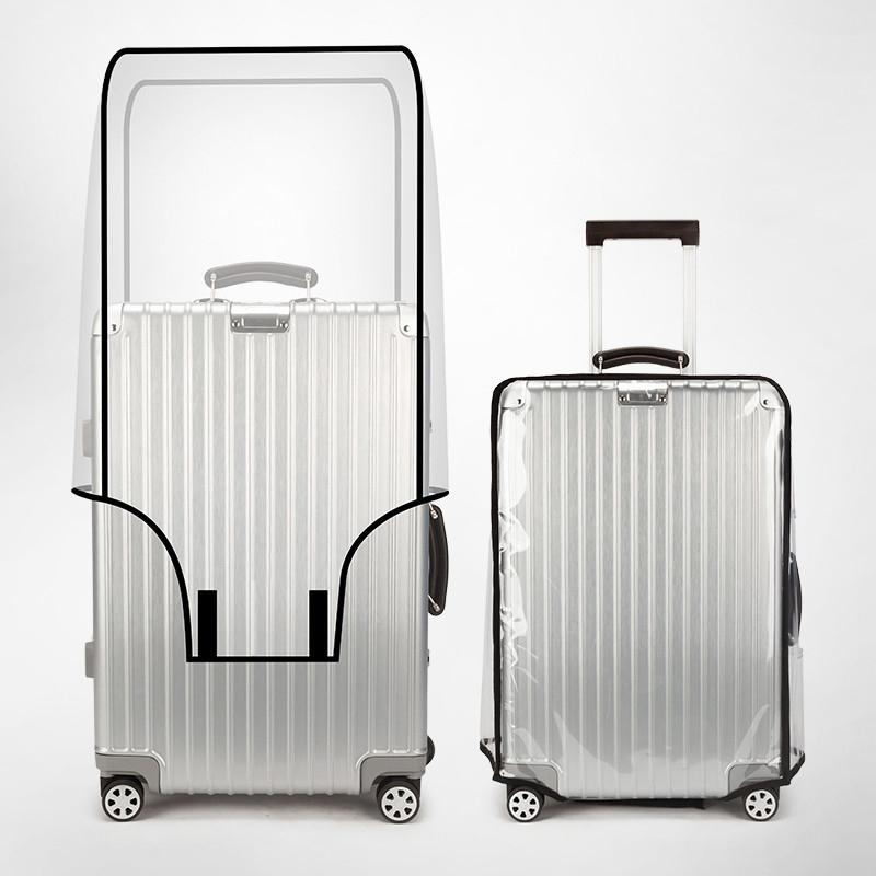 Waterproof Suitcase Cover Protector - Waterproof Transparent Luggage Protector PVC Dustproof