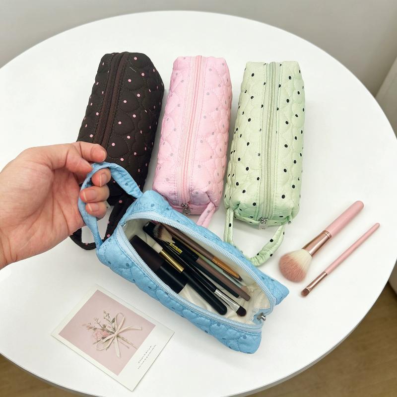 Portable Polka Dot Cosmetic Ba - Cosmetic Bags review and price