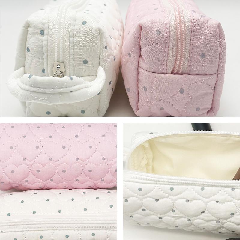 Portable Polka Dot Cosmetic Ba - Cosmetic Bags review and price
