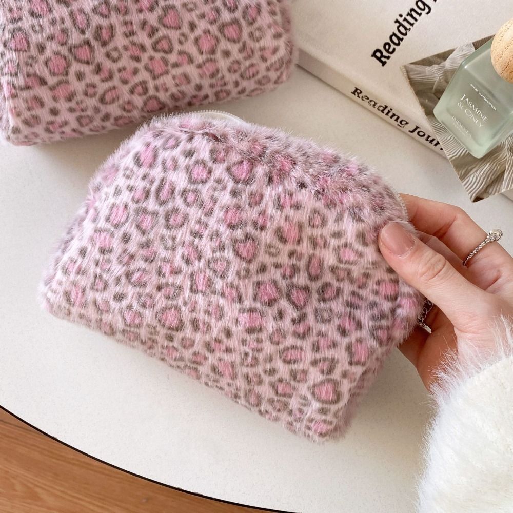 High Quality Fuzzy Makeup Bag  - Cosmetic Bags review and price