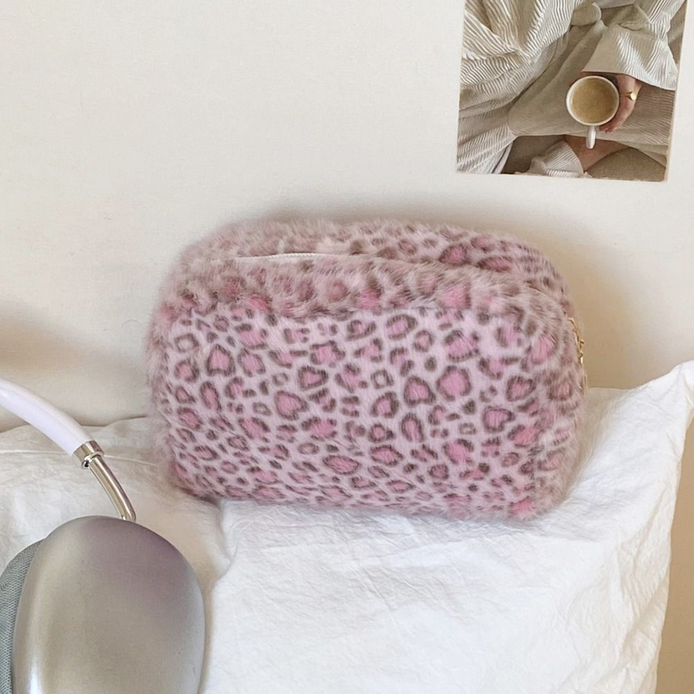 High Quality Fuzzy Makeup Bag  - Cosmetic Bags review and price