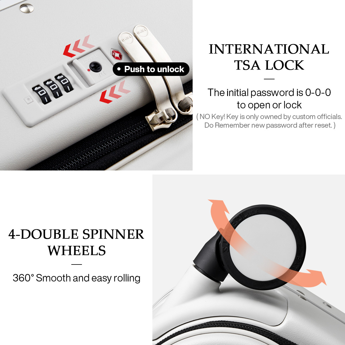 Mixi Patent Design Aluminum Fr - Foldable Rolling Luggage Bag review and price