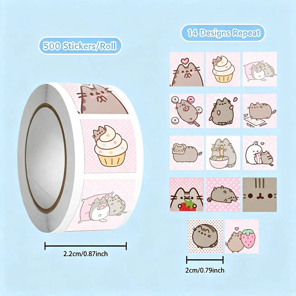 Hou 500pcs Pusheen Cartoon Cat - Handbags review and price