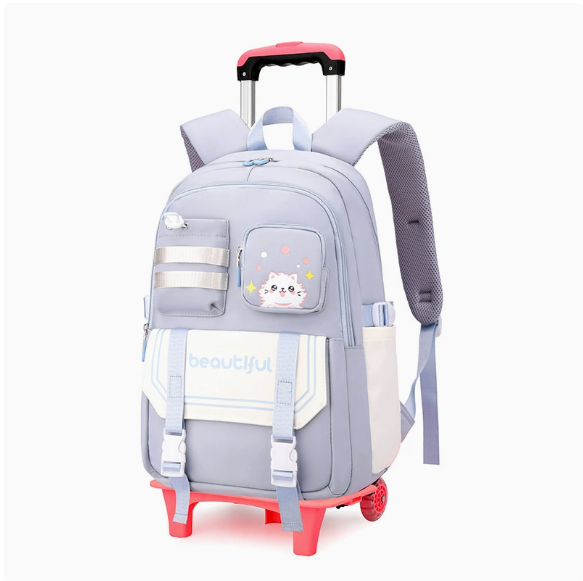 kids School Rolling backpack F - Foldable Rolling Luggage Bag review and price