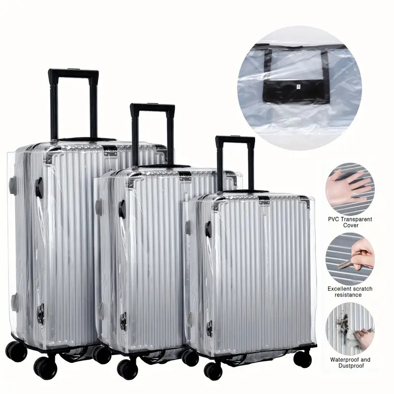 18-30 Inch Suitcase PVC Cover  - Waterproof Suitcase Cover Protector review and price