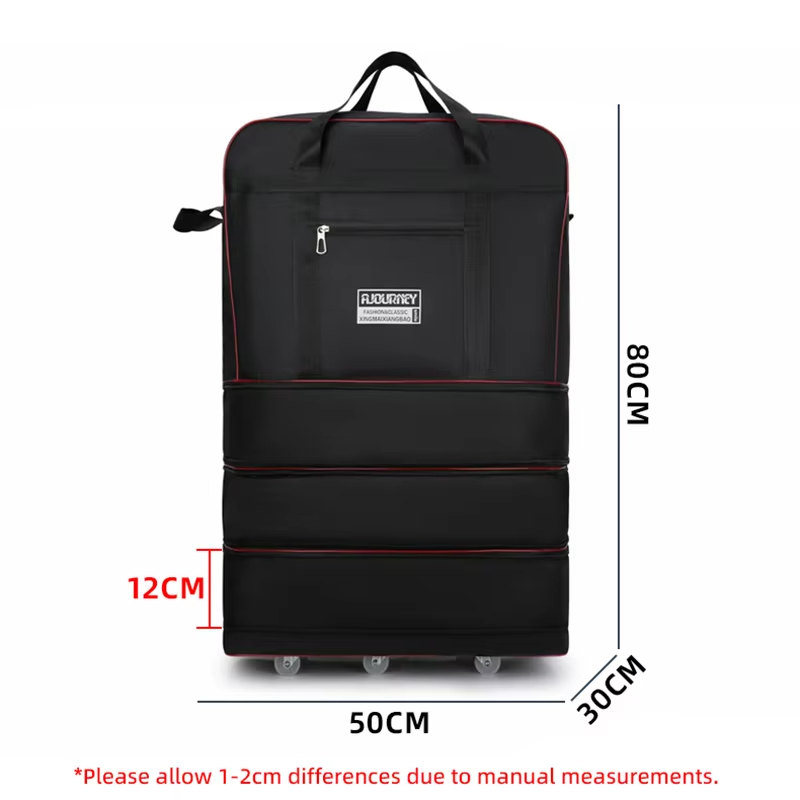 Foldable Unisex Universal Whee - Foldable Rolling Luggage Bag review and price