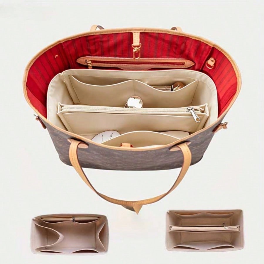 Felt Inset Bag Organizer, Mult - Handbags review and price